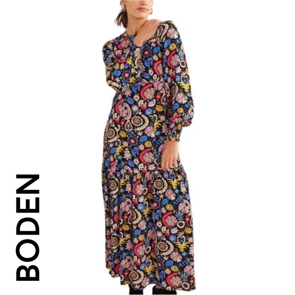 Boden Dresses & Skirts - Boden Women's Long Sleeve Floral Dress